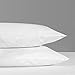 Ruthy's Textile 400-Thread-Count-Cotton-Sateen-Queen-Sheet-Set-Set-of-4-White