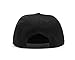 Gay Pride Black Rainbow Snapback Cap