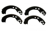 Wagner ThermoQuiet PAB636R Riveted Brake Shoe Set, Rear