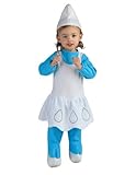 The Smurfs Romper And Headpiece Smurfette, Smurfette Print, 6-12 Months