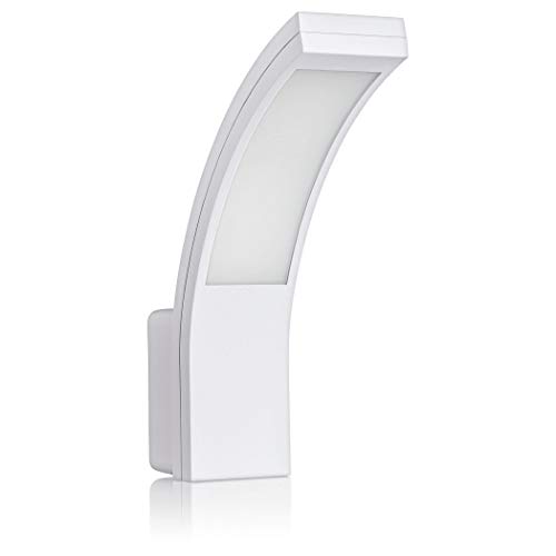 SEBSON Outdoor Lights Mains Powered - LED Lights Outdoor - Outside Wall Light - Cool White 5800K 15W 1100lm IP65 - White