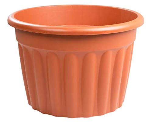 Wham Vista Range - Round Planter (Terracotta) 40cm (H) x 60cm (Dia)