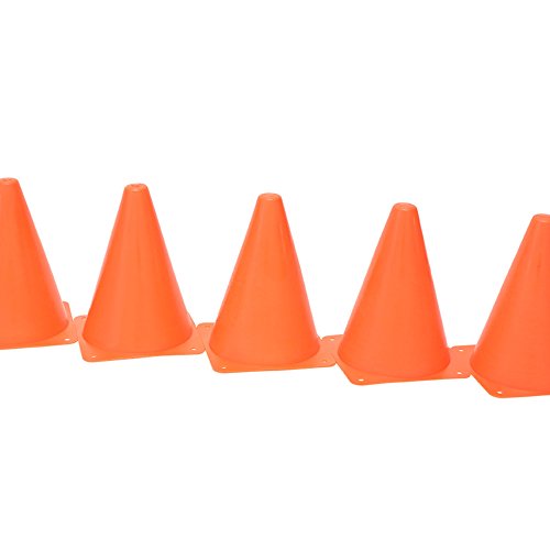 Orange Sports Cones Set of 12 Perfect for Exercise Sports and