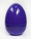 New 10 inch Jumbo Surprise Easter Egg (Solid Purple)