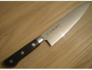 FujiTora industrial Tojiro powder high-speed steel interrupt (with cap) Gyuto kitchen knife 210mm (knives, Gyuto stainless kitchen knife made in Japan Gyuto Japanese-made stainless Gyuto)