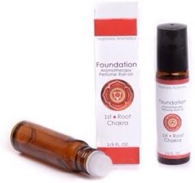 FOUNDATION, 1st/Root Chakra Aromatherapy Perfume Roll-On by Youphoria Aromatics