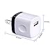 USB Wall Charger, FiveBox 5Pack 1A Wall Charger Adapter Power Plug Charger Cube Charging Block Brick Compatible iPhone XS Max/XR/X/8/7/6/6s, iPad, Samsung Galaxy S9 S8 S7 S6 Note 9 8, Android, LG, ZTE