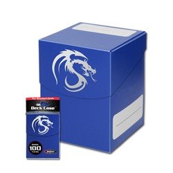 1 BCW Deck Box / Case - BLUE - Holds 100 Cards
