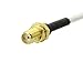 RF Explorer SMA M/F 6GHz Semi-Flexible cable RG402 - 10cm