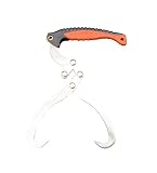 FITOOL 8 Inches (200MM) Log Carrier, Log Tongs, Log Lifting Hook, Timber's Tongs for Lifing Logs, Total Length 12.2 Inches