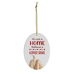 Albinos Pacific Gopher Snake Christmas Ornament