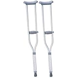 【非課税】 アズワン 松葉杖 HC2081 (2本セット) 全長1120~1320mm