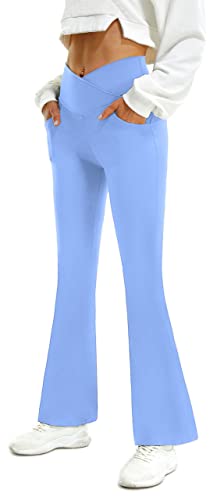 FireSwan Crossover Flare Leggings Womens Waisted