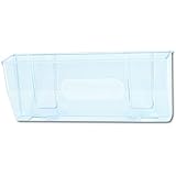 50101 Docupocket Oversized Magnetic Wall File Pocket, 15w x 3D x 6-3/8h, Clear (2 Pack)