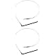Musiclily Guitar Under Saddle Piezo Bridge Pickup for Acoustic Guitar Replacement Parts(Pack of 2)