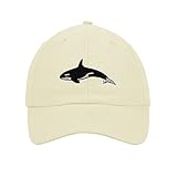 Orca Embroidered SOFT Unstructured Adjustable Hat Cap
