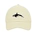 Orca Embroidered SOFT Unstructured Adjustable Hat Cap
