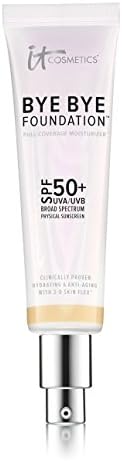 * SALE * - IT COSMETICS BYE BYE FOUNDATION TAN FULL COVERAGE MOISTURIZER SPF50+ 1.08oz / 32mL Retails $65