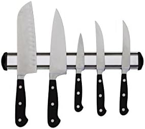 Aluminum 13 inch Magnetic Kitchen Knife Storage Rack