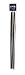 SuperMoss (91600) Metal Orchid Stakes, Brown, 18" (8 Pack) primary