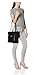 Vera Bradley Women's Microfiber Small Trimmed Vera Tote Bag, Classic Black Black, One Size