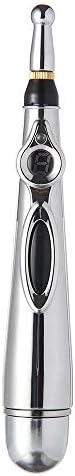 OXOQO Acupuncture Pen, Electronic Laser Accupuncture Pen Massage Pen Meridian Energy Pen Lazy Massage Pen Relief Pain Tools,Gift Package,1 x AA Battery (Not Included)