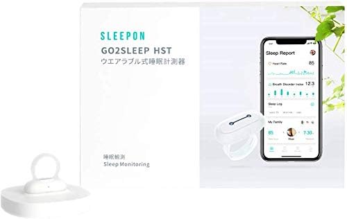 Upgraped New Sleep Ring, Real Time Sleep Monitoring for Low Blood O2 and Snoring, Tracking Overnight Oxygen Saturation Level, Heart Rate, As Sleep Aid, Daily App Report Wellness Use, Suitable for All