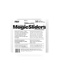 MAGIC SLIDERS L P 63417 32Pk 1" Oat Felt Pad