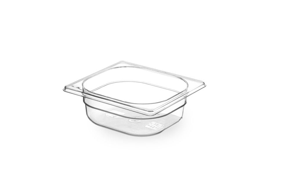 HENDI Gastronorm container 1/6, Tritan, 176x162x(H)65 mm, 1 L