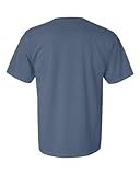 Comfort Colors Pigment-Dyed Short Sleeve Shirt Large Blue Jean