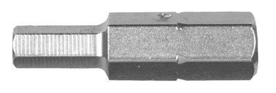 dewalt DT7167-QZ DeWALT Screwdriver Bits with Hexagon Socket 6 x 25 MM, 5 Pieces, DT7167-QZ 5 Silver