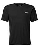 The North Face Mens Short-Sleeve Reaxion AMP Crew TNF Black/TNF White X-Large