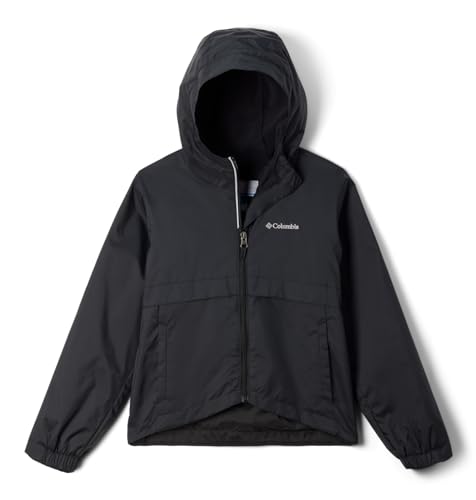 Columbia Youth Girls Rain-Zilla II Waterproof Rain Jacket Black