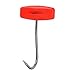 LuckIn Meat Hooks for Butchering,T Shaped Boning Hooks with Handle 6 Inch Stainless Steel Butcher Shop Tool Kit (2 Pack)