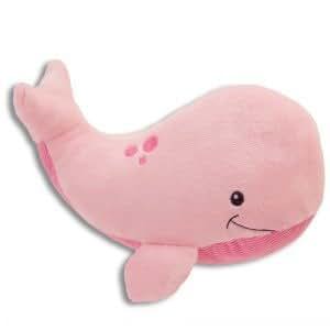 Amazon.com: Pink BABY WHALE Plush Toy ~ Adorable Cute 12'' Pink Cuddly Whale ~ Baby Shower ...