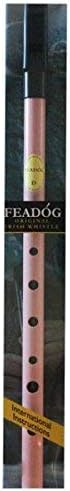 Feadog Brass D Whistle Pack - Pink