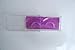 Set of 10 Empty Lash Box Glitter Paper Plastic Eyelash Packaging Box (purple)
