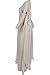 Cosplaysky Game of Thrones Costume Mother of Dragons Daenerys Targaryen White Dress Small