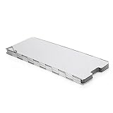 Silfrae Portable Camping Burner Windscreen 8 Plates Aluminum Foldable Windscreen