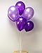 100pcs Balloons Purple Lavender Mixed Balloons Latex 10 Inch Pearl Helium Purple Balloon for Wedding Birthday Graduation Party Decorations