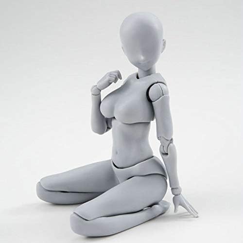 sunnymi Artists Action Figure Model Human Mannequin Man Woman Kits for Drawing, Sketching, Painting, Artist,Cartoon Figures Action (B)