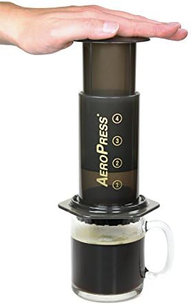 AeroPress Coffee and Espresso Maker - Quickly Makes Delicious Coffee Without Bitterness - 1 to 3 Cups Per Pressing 2 AeroPress Coffee and Espresso Maker - Quickly Makes Delicious Coffee Without Bitterness - 1 to 3 Cups Per Pressing