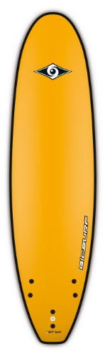 BIC Sport G-Board EVO Soft Surfboard, Yellow, 7-Feet x 22-Inch