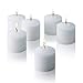 Light In The Dark White Votive Candles - Box of 72 Unscented Candles - 10 Hour Burn Time - Bulk Candles for Weddings, Parties, Spas and Decorations primary