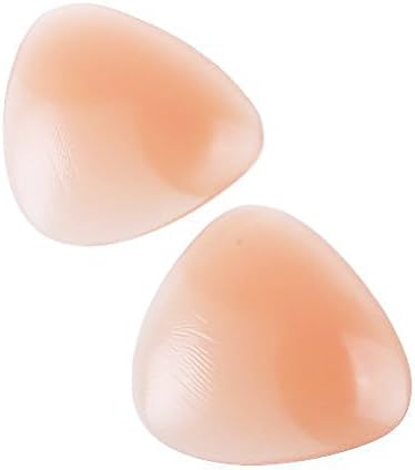 Silicone Inserts Pads Breast Enhancers for Bras Swimsuits and Bikini (Skin)