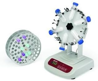 Boekel 260650 Tube Rotator, 4 to 80rpm Speed, 7.25kg/16lb. Capacity, with Rotor for 14 x 50mL Tubes