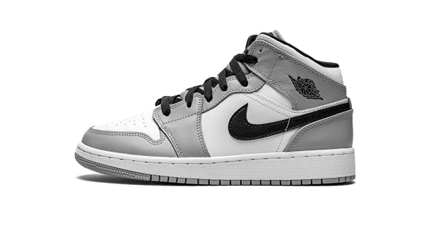Air Jordan 1 Mid Light Smoke Grey Junior 554725-092 : Amazon.nl: Kleding,  schoenen \u0026 sieraden