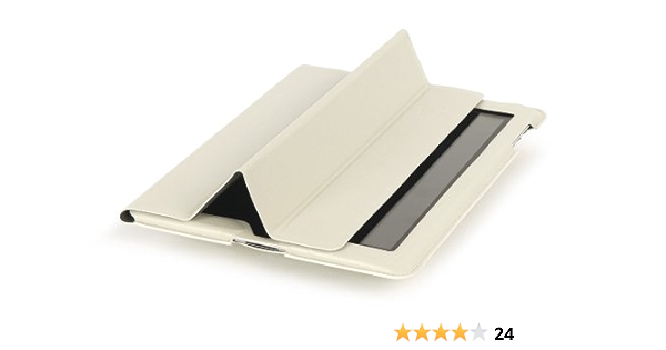 Tucano Cornice - Funda para Apple iPad 2/3/4, marfil