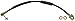 Dorman H620697 Rear Driver Side Brake Hydraulic Hose Compatible with Select Ford Models