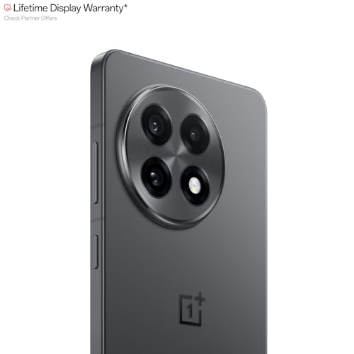 OnePlus 13R Dual SIM 256GB ROM + 12GB RAM (SOLO GSM | SIN CDMA) Smartphone 5G desbloqueado de fábrica (Nebula Noir) - Versión internacional